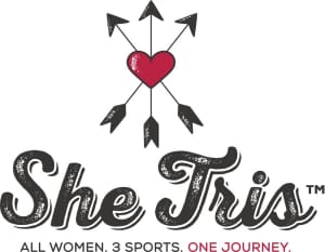 She Tris Sprint Triathlon - South Charlotte (NC) Logo