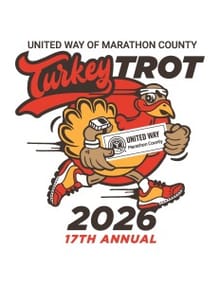 United Way of Marathon County Turkey Trot 2026 logo