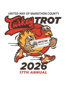 United Way of Marathon County Turkey Trot 2026 Logo