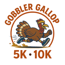 Gobbler Gallop (5K Run/Walk & 10K Run) logo