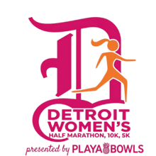 Detroit Women's Half Marathon presented by Playa Bowls logo