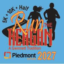 Run the Reagan 2027 logo