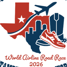 43rd World Airline Road Race - Fort Worth TX logo
