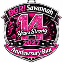 BGR! Savannah 14th Anniversary 5K logo