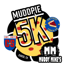 MuddPie 5k Fun Run logo