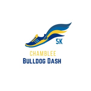 Chamblee Bulldog Dash 5K Logo