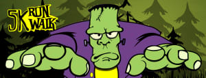 Monster Dash Run/Walk 5k Logo
