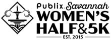 Publix Savannah Women's Half and 5K logo