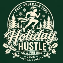 Holiday Hustle at Paul Anderson Park logo