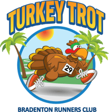Bradenton Runners Club Turkey Trot 5K logo