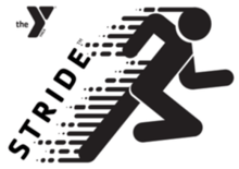 YMCA STRIDE Boy’s Running & Character Fitness Program logo