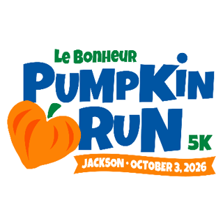 Le Bonheur Pumpkin Run - Jackson, TN Logo