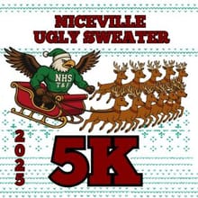 11th Annual Niceville Ugly Sweater Run/Walk logo