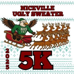 11th Annual Niceville Ugly Sweater Run/Walk Logo