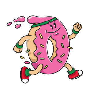 Skyline Donut Dash Logo