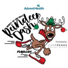 AdventHealth Howey-in-the-Hills Reindeer Dash 5K presented by LiveTrends Design Group logo