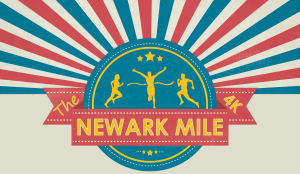 The 41st Annual Newark Mile 4k (2026) Logo