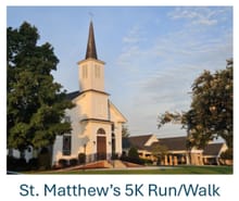 St. Matthew's 5K Run/Walk logo