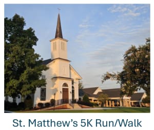 St. Matthew's 5K Run/Walk Logo