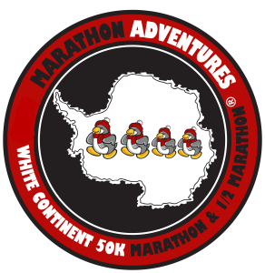 White Continent 50k, Marathon & Half-Marathon Logo
