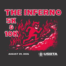 The Inferno 5k & 10k logo