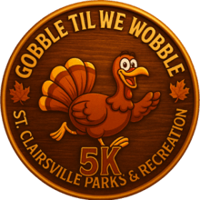 Gobble Til We Wobble 5K Run/Walk logo