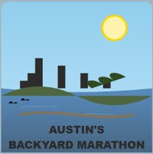 Austin's Backyard Ultra • Marathon • Full • Half & Memorial Day Remembrance Run 4 Miler • 8 Miler logo