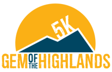 Gem of the Highlands 5K logo