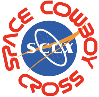 Space Cowboy Cross Logo