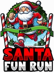 Santa 5k Fun Run/Walk logo
