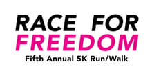 Race for Freedom 5K Run/Walk logo