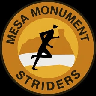 Mesa Monument Striders logo