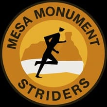 Mesa Monument Striders logo