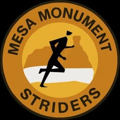 Mesa Monument Striders logo
