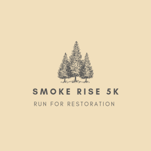 Smoke Rise 5 K and 1 Mile Fun Run Logo