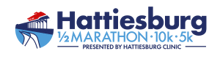 Hattiesburg Half Marathon, 10k, and 5K logo