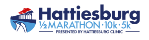 Hattiesburg Half Marathon, 10k, and 5K Logo