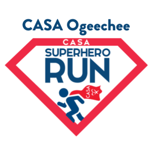 14th Annual CASA Ogeechee Superhero Run Logo
