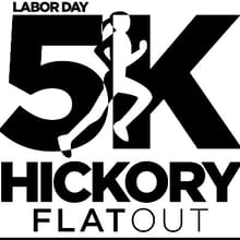 Hickory Flatout 5K logo