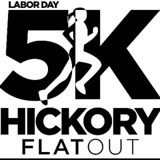 Hickory Flatout 5K Logo