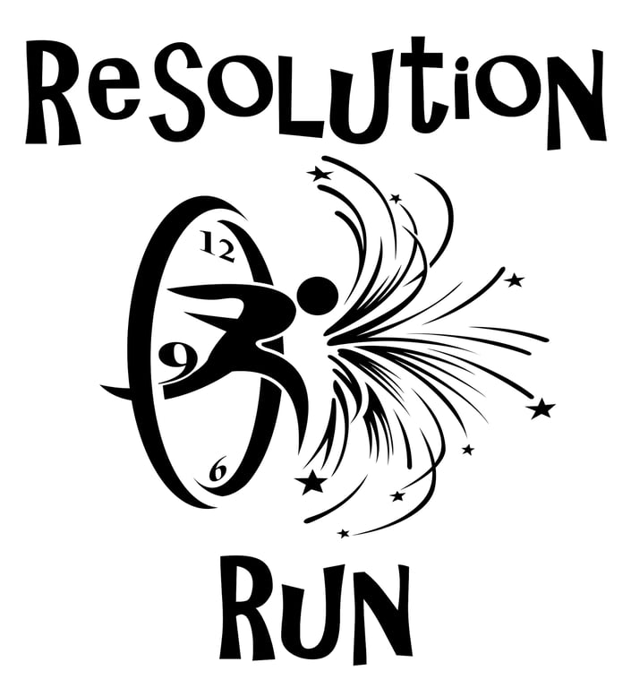 Resolution Run 5K logo