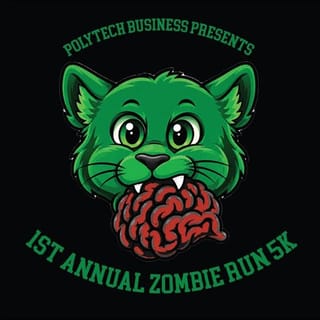 1st Annual zOMbiE Run 5k Logo