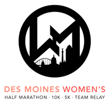 Des Moines Women's Half Marathon, 10K, 5K + Team Relay logo