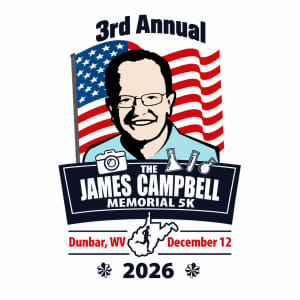 THE James Campbell Memorial 5K Logo