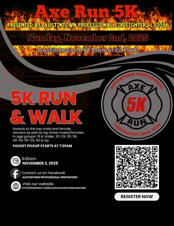 Axe Run 5k logo