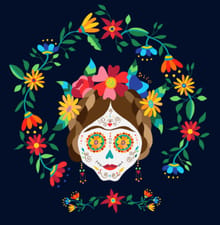 2026 Dia De Los Muertos Lubbock 5K & Fun Run logo