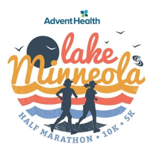 AdventHealth Lake Minneola Half Marathon, 10K and 5K Logo