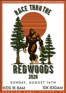 Race Thru the Redwoods logo