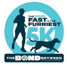 The Bond Between Fast & the Furriest 5k logo