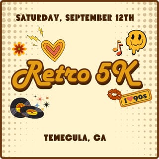 Retro 5K Logo